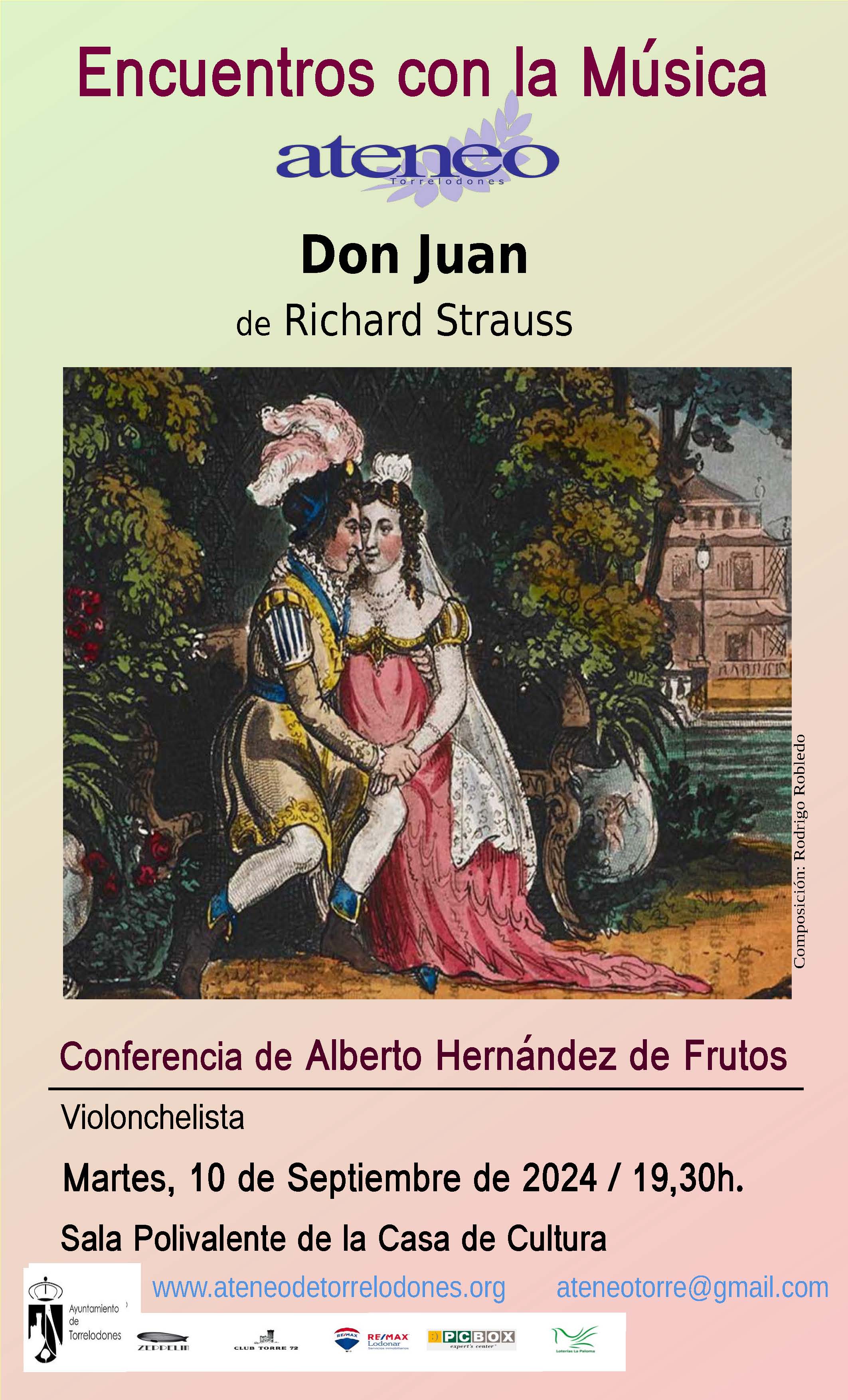 don juan de strauss. cartel