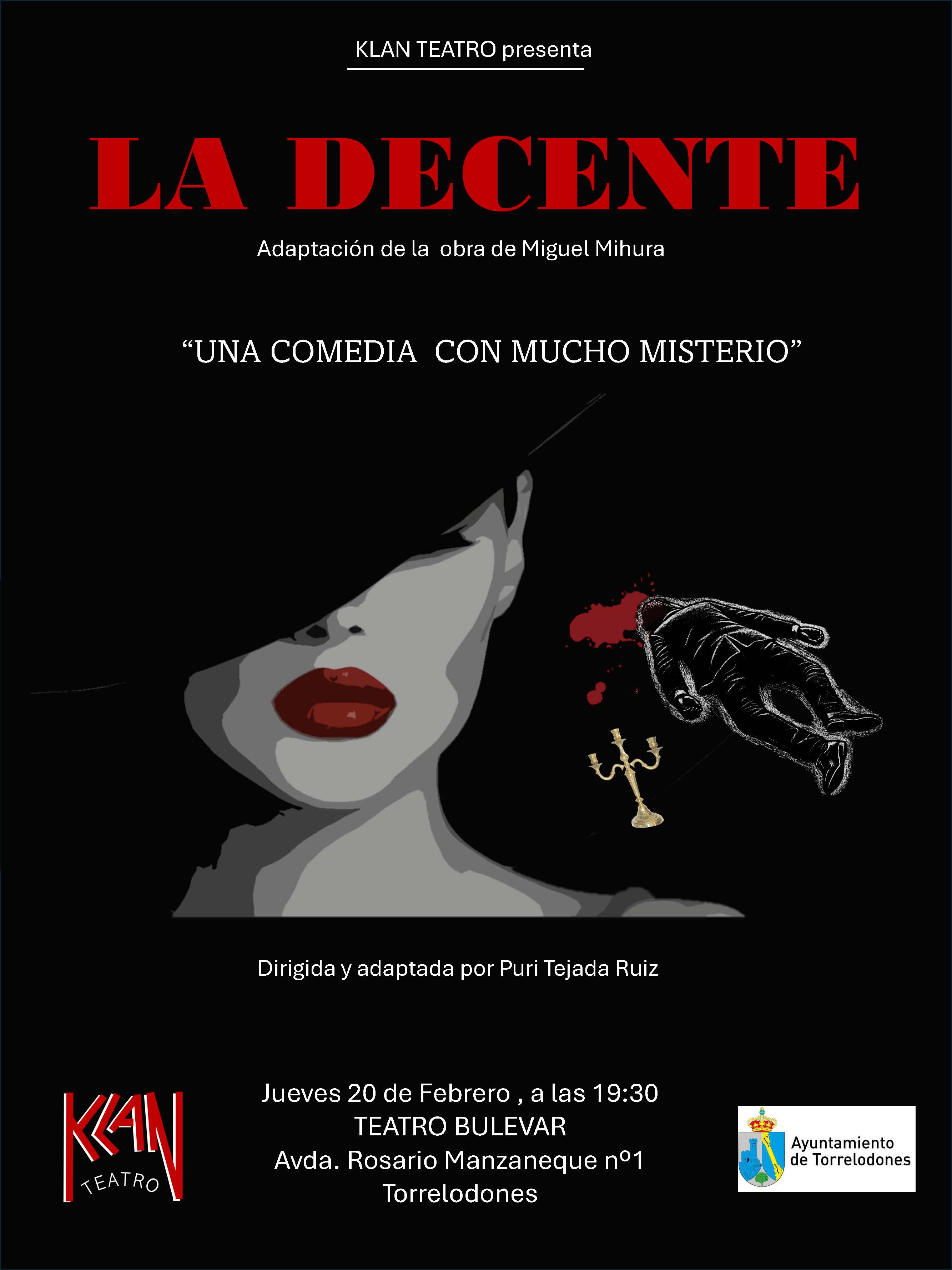 cartel la decente 002