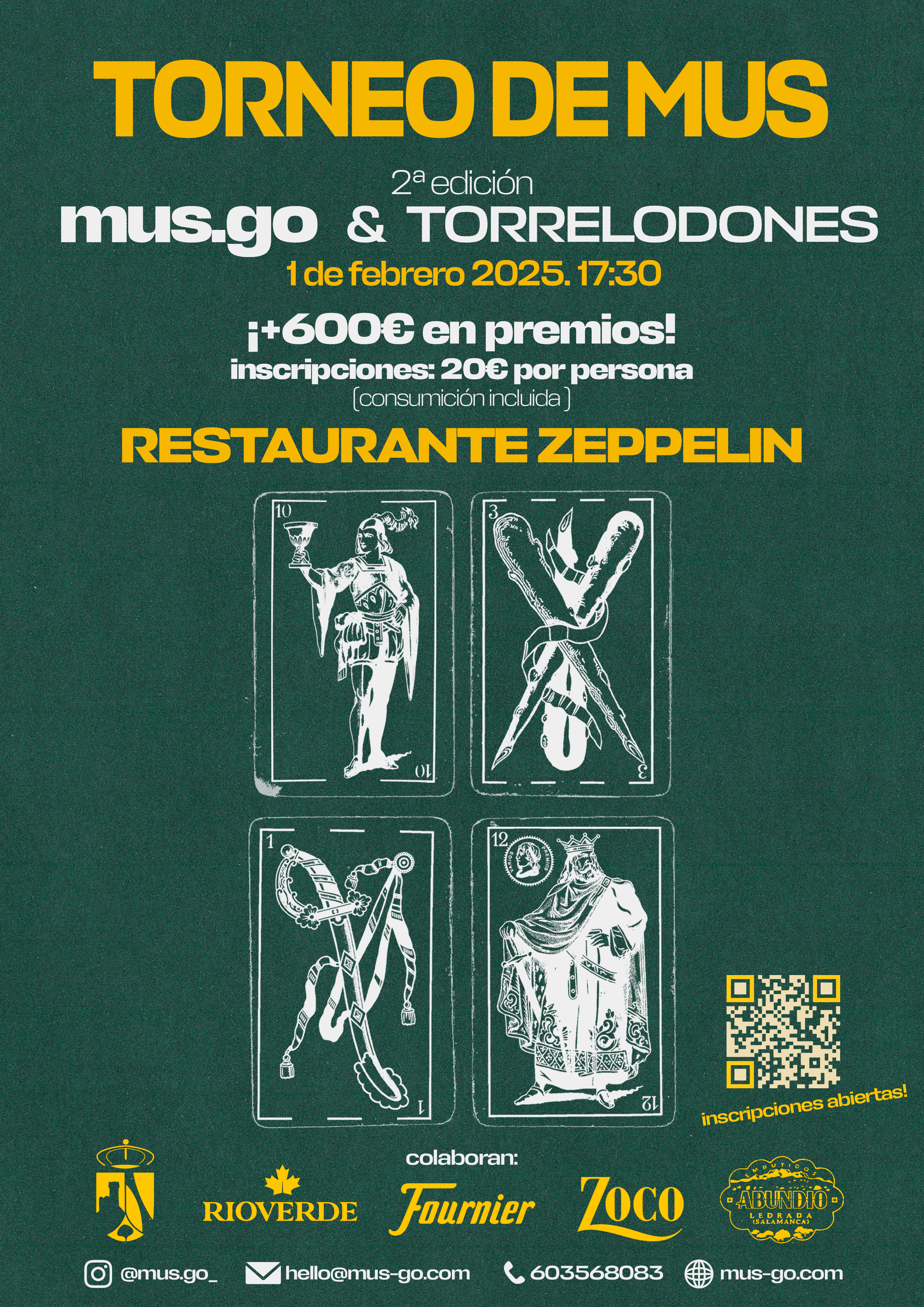 cartel ii torneo mus.go